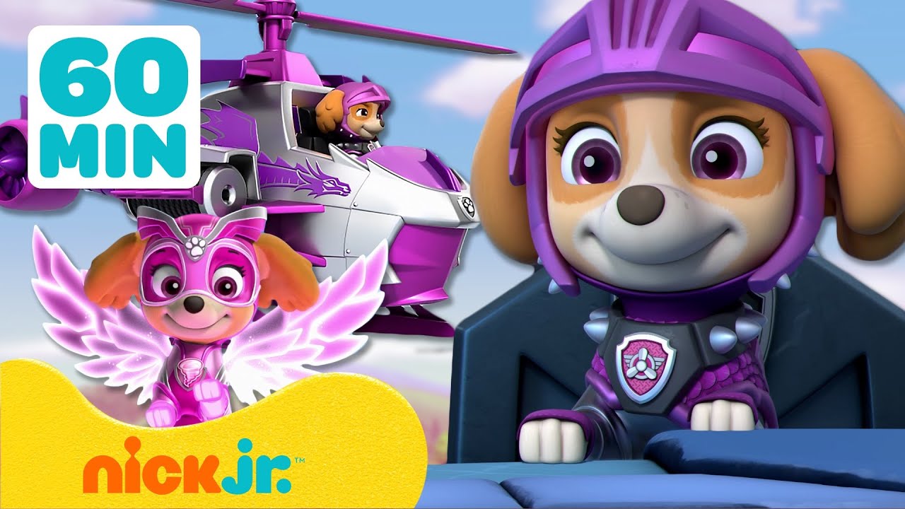 PAW Patrol | Skyes beste Helikopter- & Jet-Pack-Rettungen! | 1 Stunde | Nick Jr. Deutschland