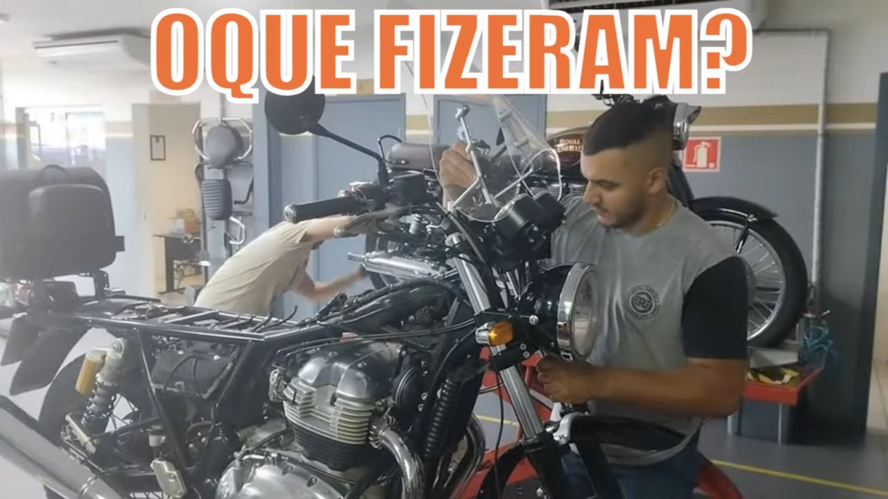 Interceptor 650 Revisão de 20MIL na Royal Enfield | Oque Foi Feito na Moto?