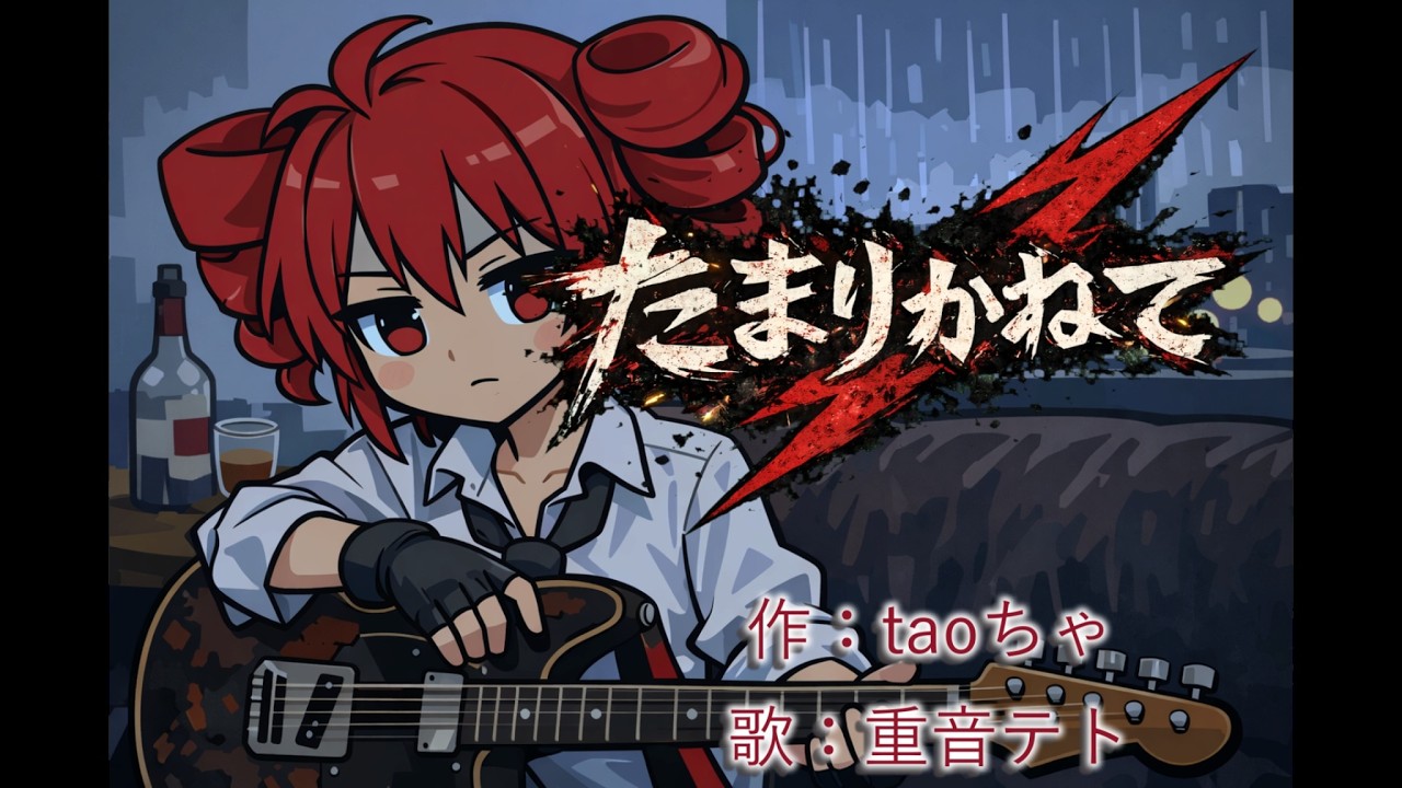 【重音テト】たまりかねて