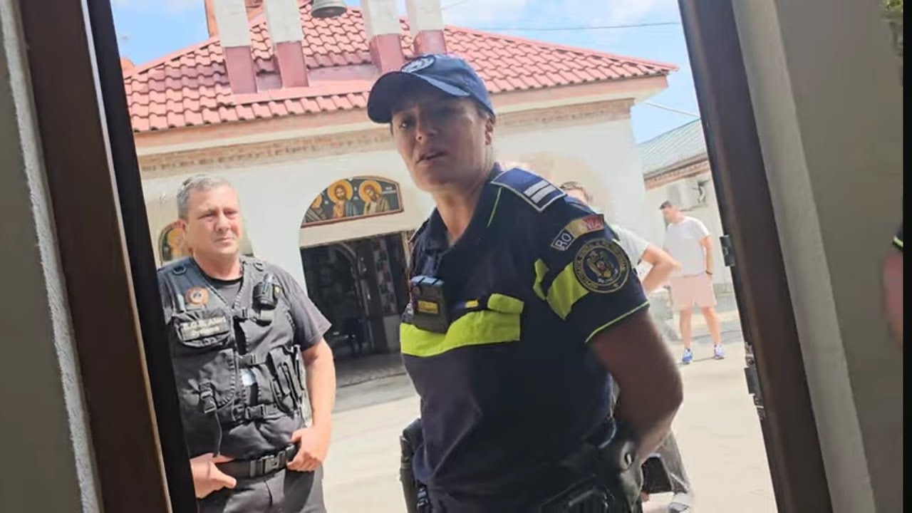 Îl vând pe Dumnezeu cu atac mârșav din partea unor agresori, poliția,  paza, lipsea popa, au venit