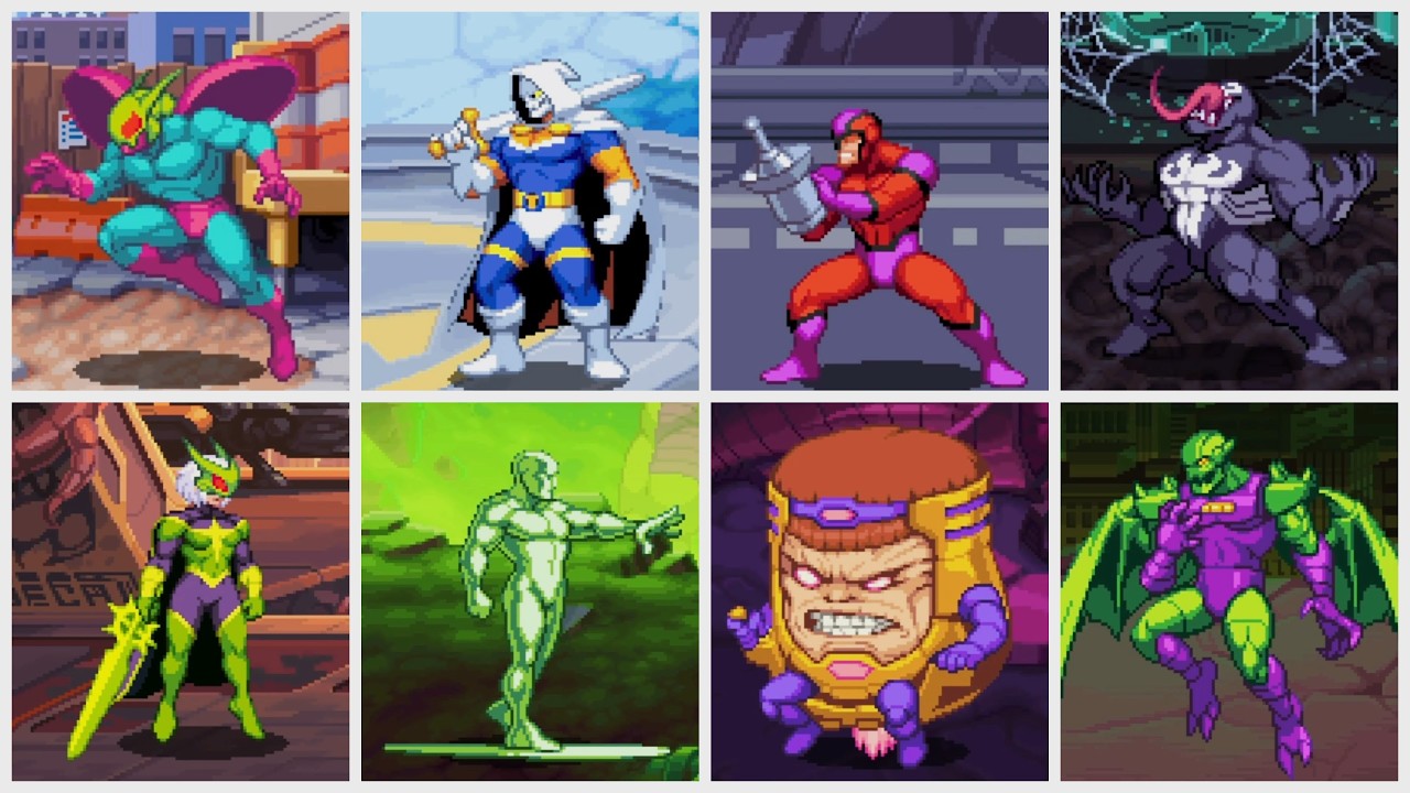 Marvel Cosmic Invasion - All Bosses