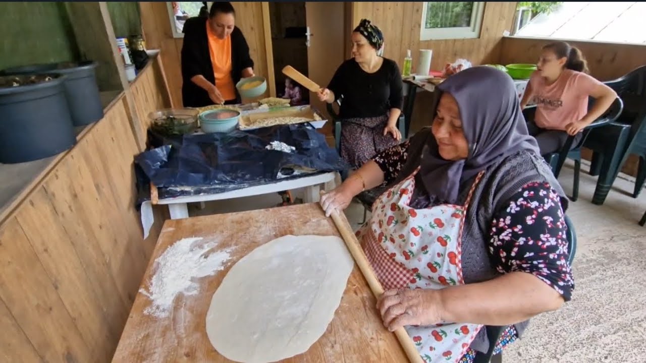 Annemin el açması Gözleme