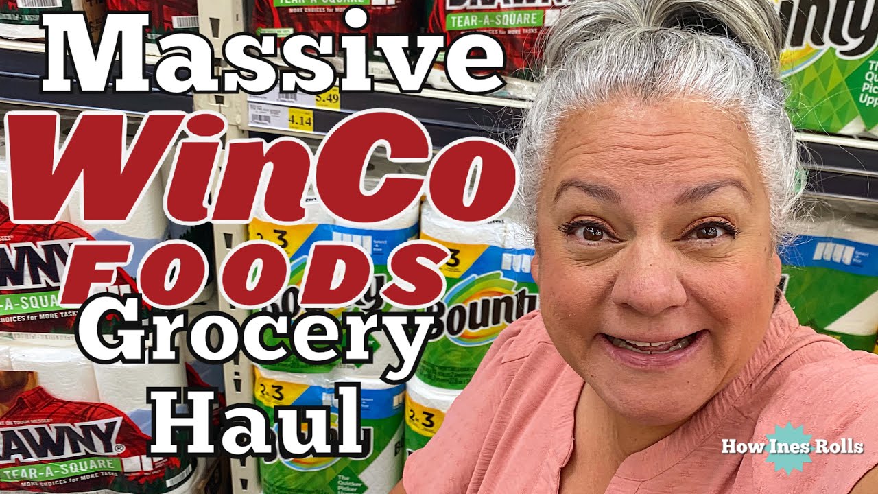 Massive WINCO Grocery Haul | Stocking Up with A LOT of Food