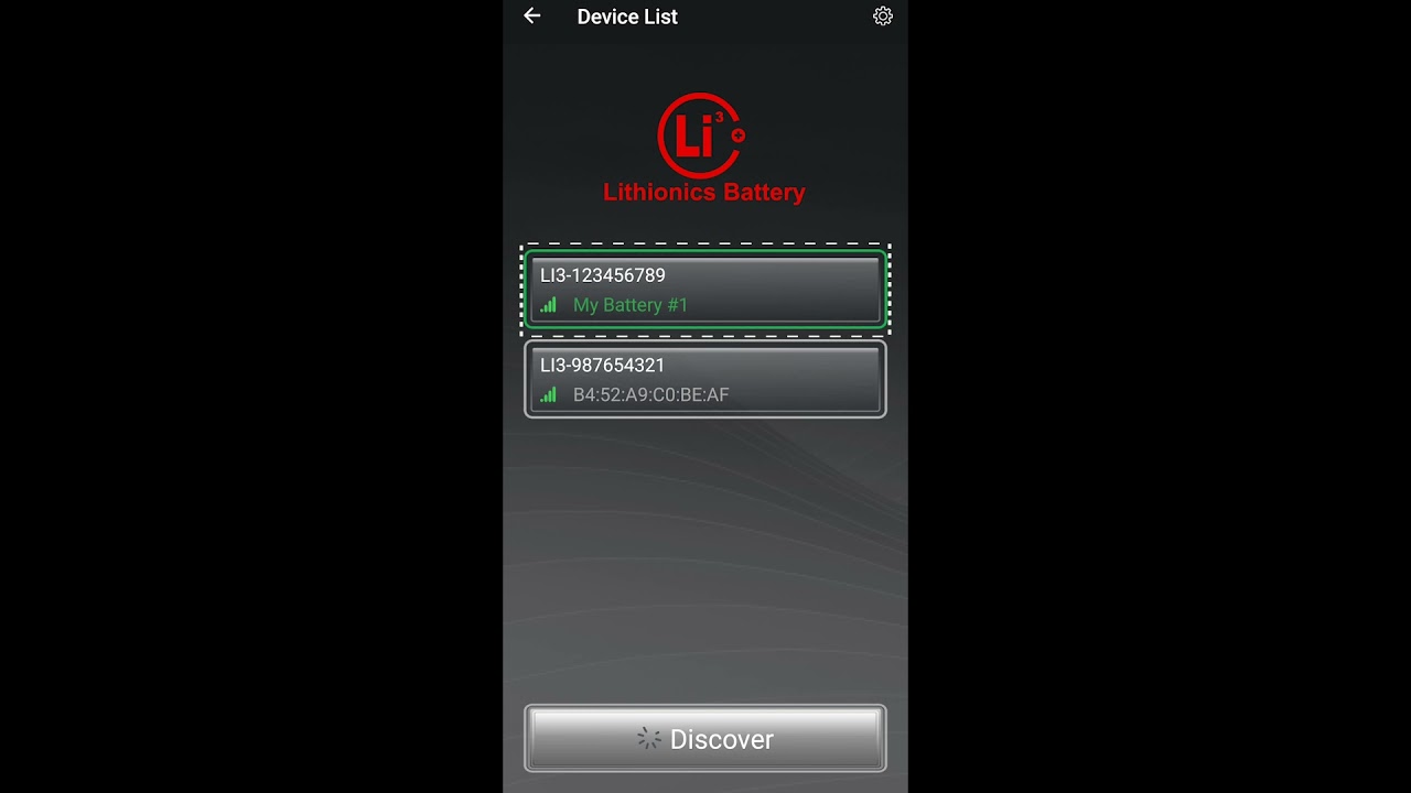 Lithionics BMS Firmware Update