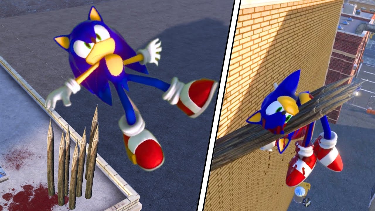 Sonic NPC Ragdoll Physics Compilation #109 | Overgrowth