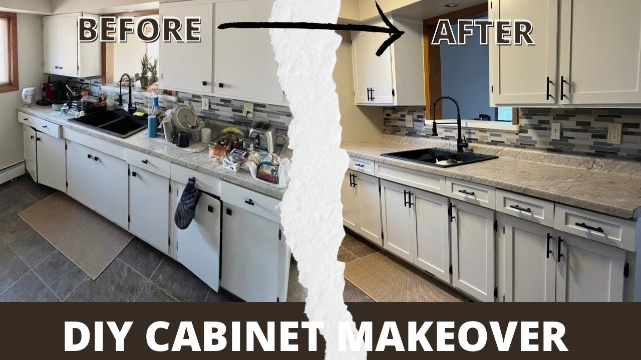 DIY Kitchen Cabinet Makeover: Transforming Old Cabinets into Shaker Style