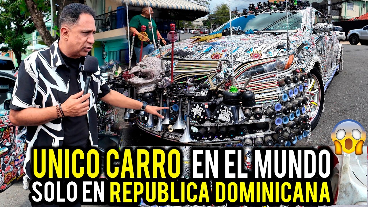 UNICO CARRO EN EL MUNDO  SOLO EN REPUBLICA DOMINICANA