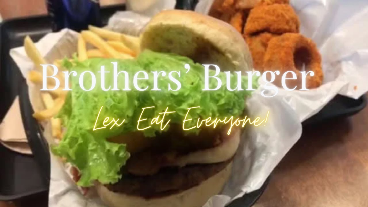 Underrated Burger Joint in Manila: Brother's Burger, Bonifacio High Street