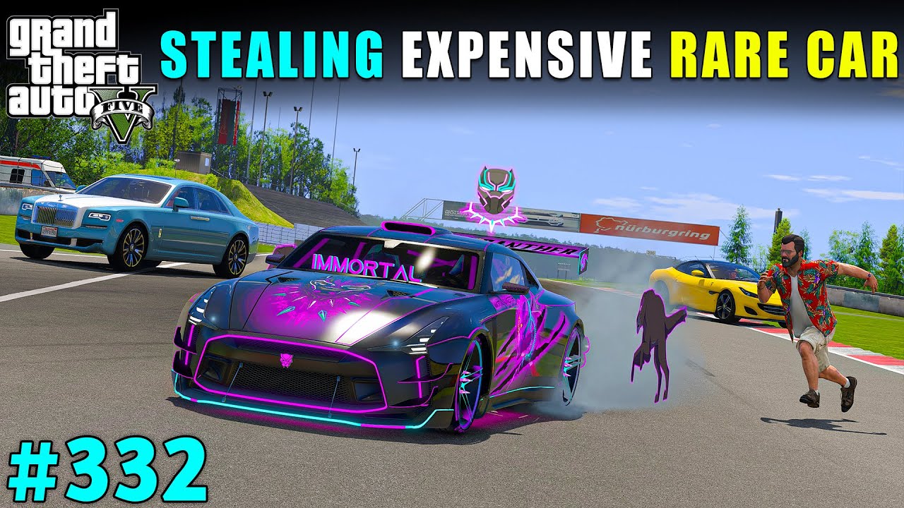 I STOLE MOST EXPENSIVE RARE CAR IN THE WORLD | GTA V GAMEPLAY #332 | GTA 5