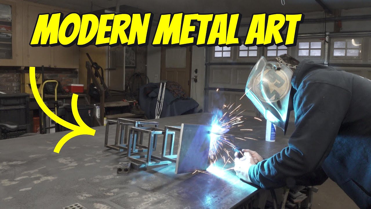 Modern Metal Art Project For Welders