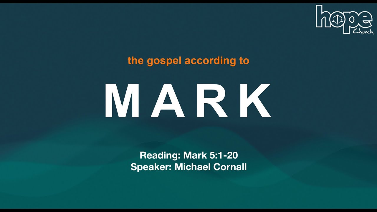 1st February 2026 - Mark 5:1-20