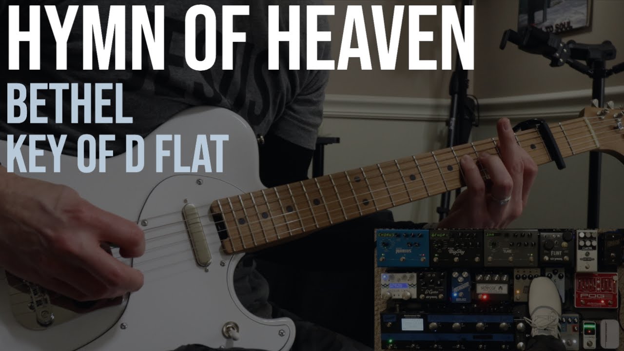 Hymn Of Heaven | Phil Wickham - Bethel | Lead Guitar (Standard Tuning)