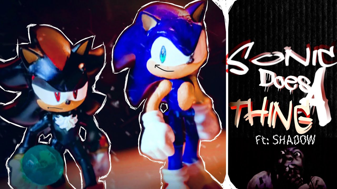 SONIC DOES A THING | stop motion