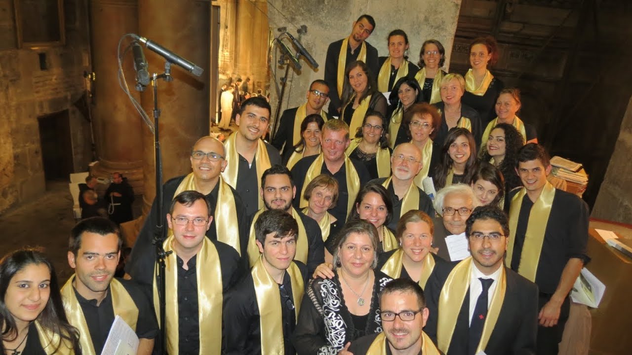 The Magnificat Custody Choir sings for Pope Francis [25.5.2014]