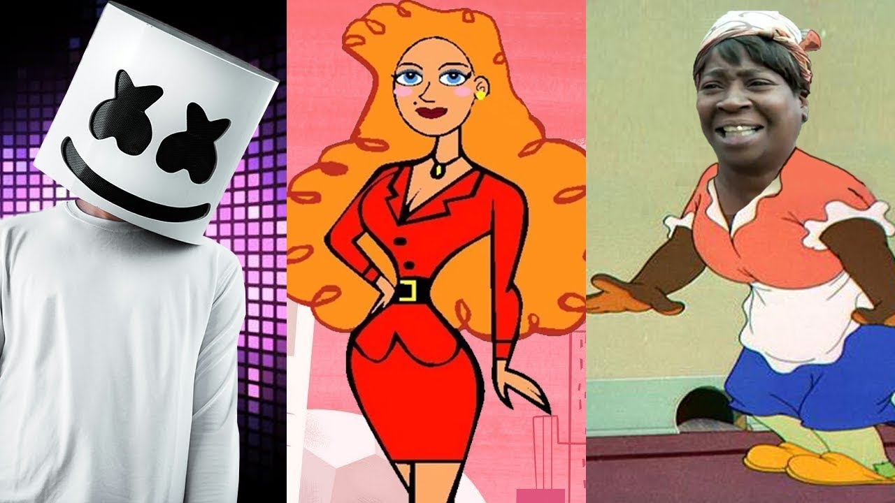 A VERDADEIRA IDENTIDADE DE PERSONAGENS E ARTISTAS