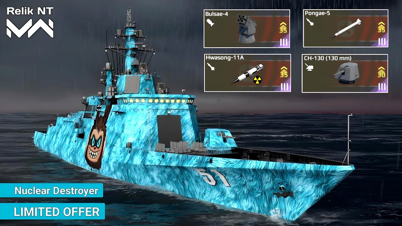 New Bundle Ship KPN Choe Hyon Full Review And Gameplay - Modern Warships 