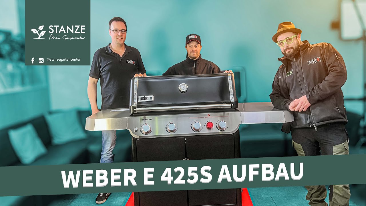 UNBOXING & AUFBAU - Weber Genesis E-425s Gasgrill Edition 2022