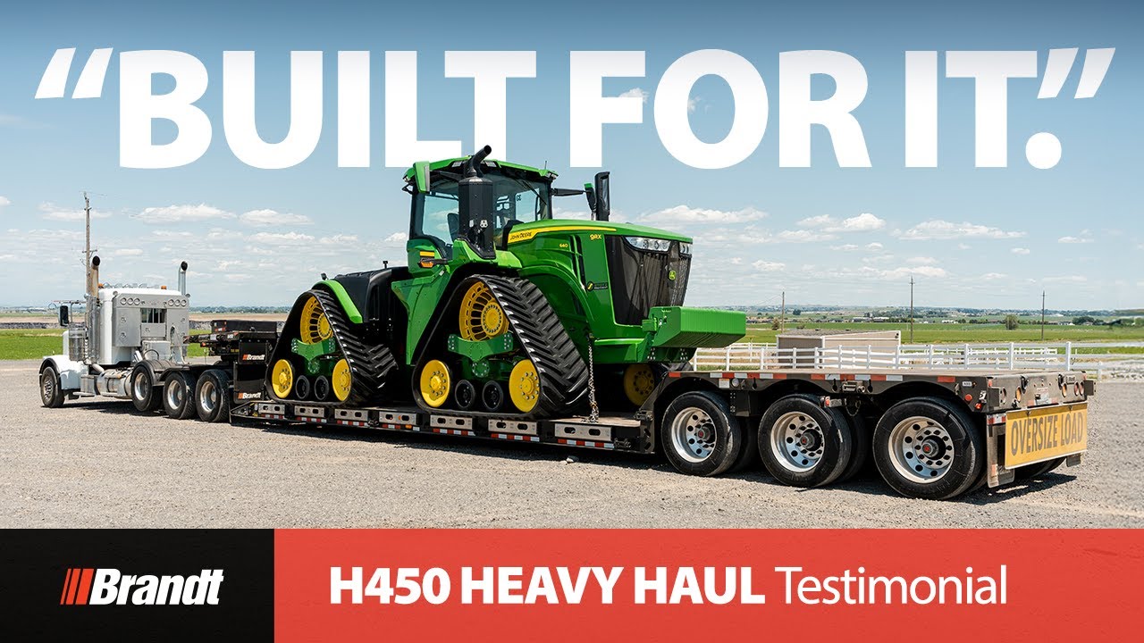 Brandt Heavy Haul H450 | Stotz Equipment - Full Testimonial | Brandt Heavy Haul Trailers