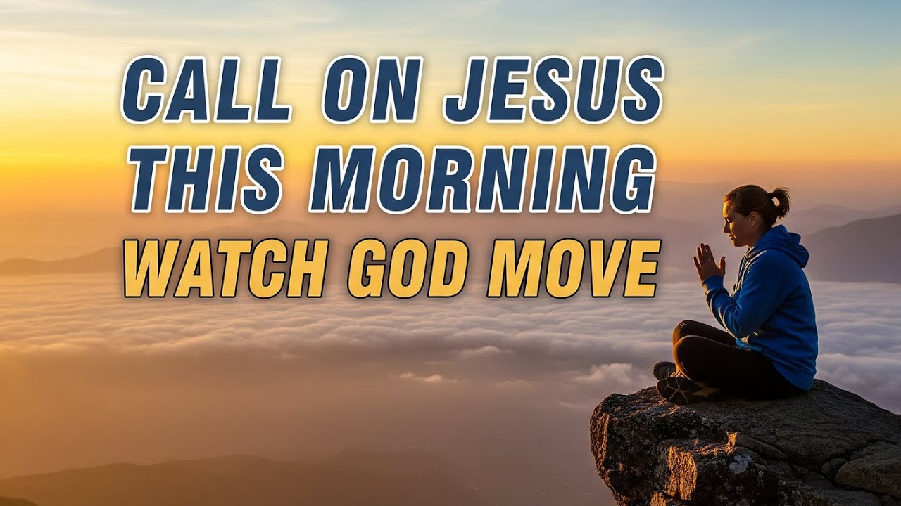 Call On the Name of Jesus This Morning | Watch God Move in Your Life Today | Morning Prayer