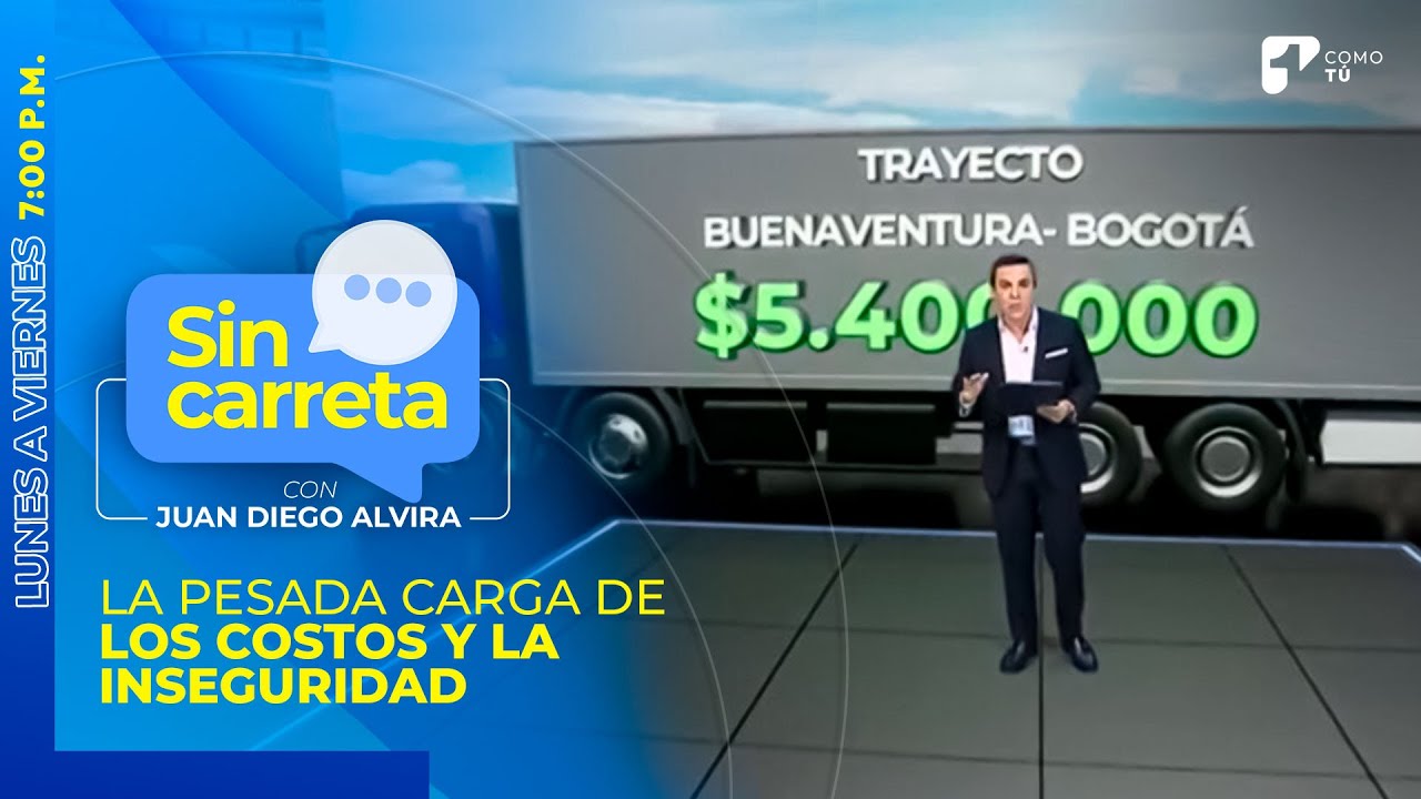 Los riesgos de ser un transportador de carga pesada en Colombia | Canal 1