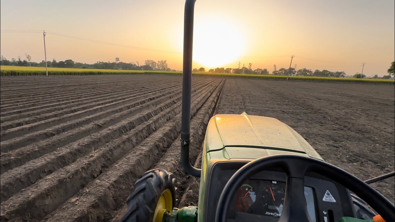 ਅੱਜ ਕੀਤੀ GRIMME ਨਾਲ ਬਜਾਈਂ ਸ਼ੁਰੂ ॥5075AC ਨਾਲ ਪਾਇਆ 10ft LEMKEN ਦਾ ROTAVATOR॥