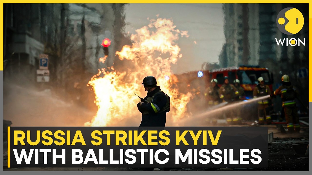 Russia-Ukraine War: Explosions In Ukraine's Capital As Russia Launches Missile Attack | WION