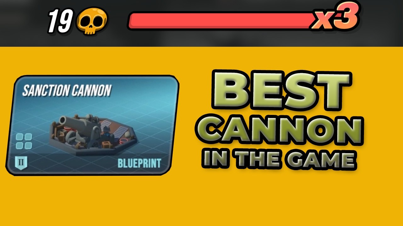 Sanction Cannon OP - revisiting blue faction (tower dominion)