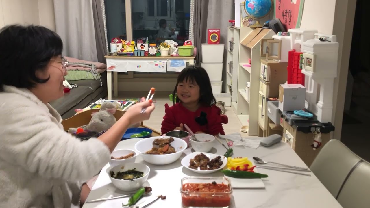 #등갈비찜 #미역국 