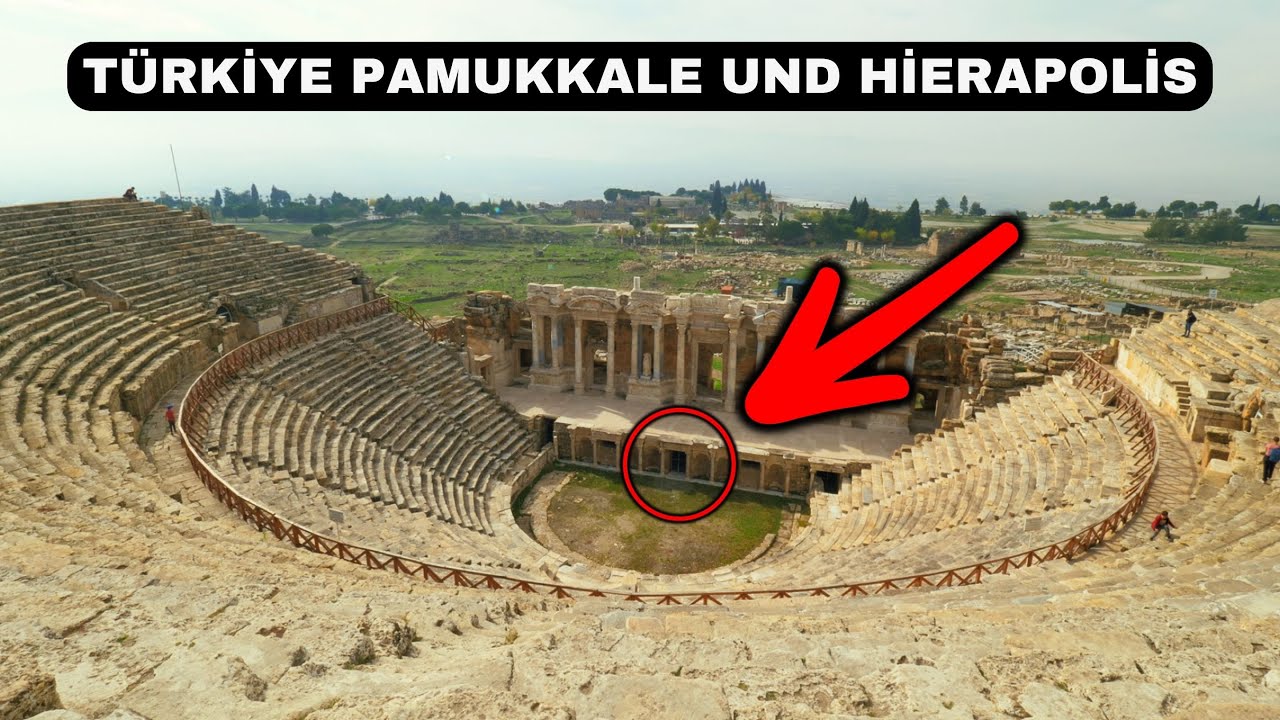 Pamukkale und Hierapolis - die antike Stadt