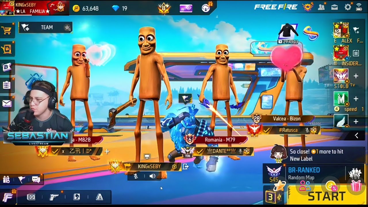 Gameplay cu King Seby la BR Ranked! Sezonul 45 -Episodul 6