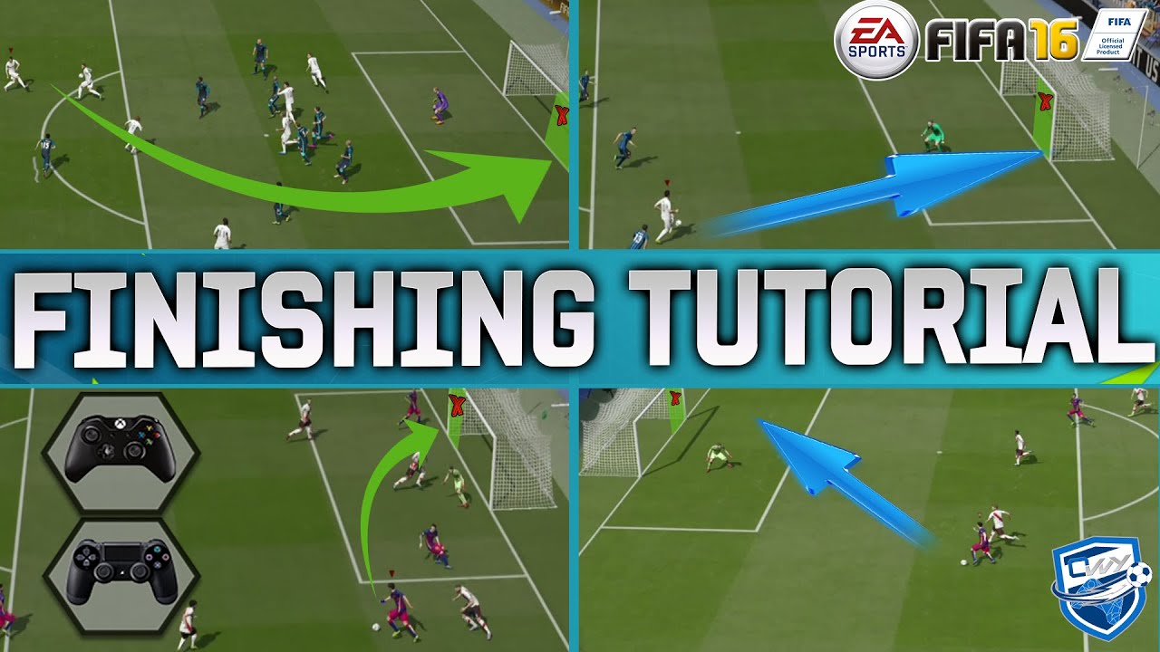 РУКОВОДСТВО ПО ЗАВЕРШЕНИЮ УДАРОВ В FIFA 16 / Как забивать голы в FIFA 16 / Хитрости ударов и игро...