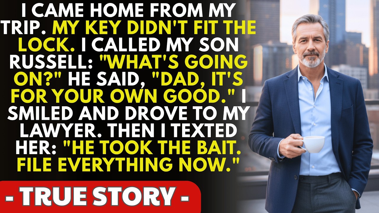 My Son Changed The Locks On My $1.4M House While I Was Away — He Had No Idea I'd Already Been To...