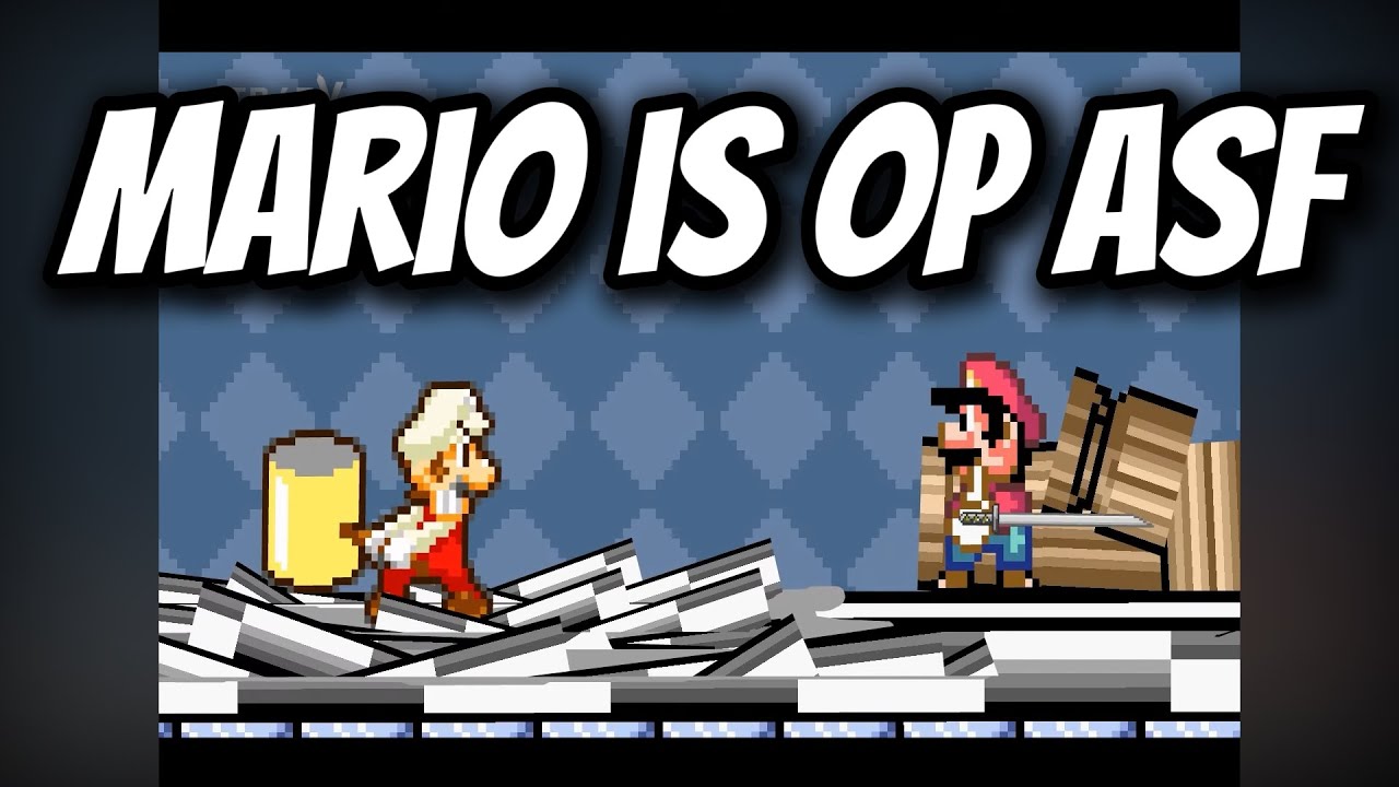 Бро, этому парню нужен нерф &mdash; Parallel Clash | Реакция SMBZ Mario против Devil Mario (часть 1/3)