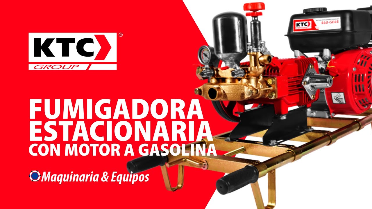 Fumigadora Estacionaria con Motor a Gasolina