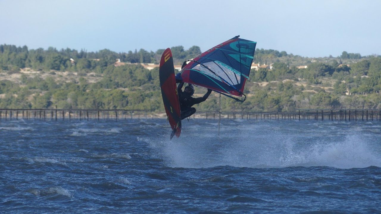 WINDSURF LA NAUTIQUE LE PARC A HUITRES LE 09/01/2025 FRANCE GOPRO