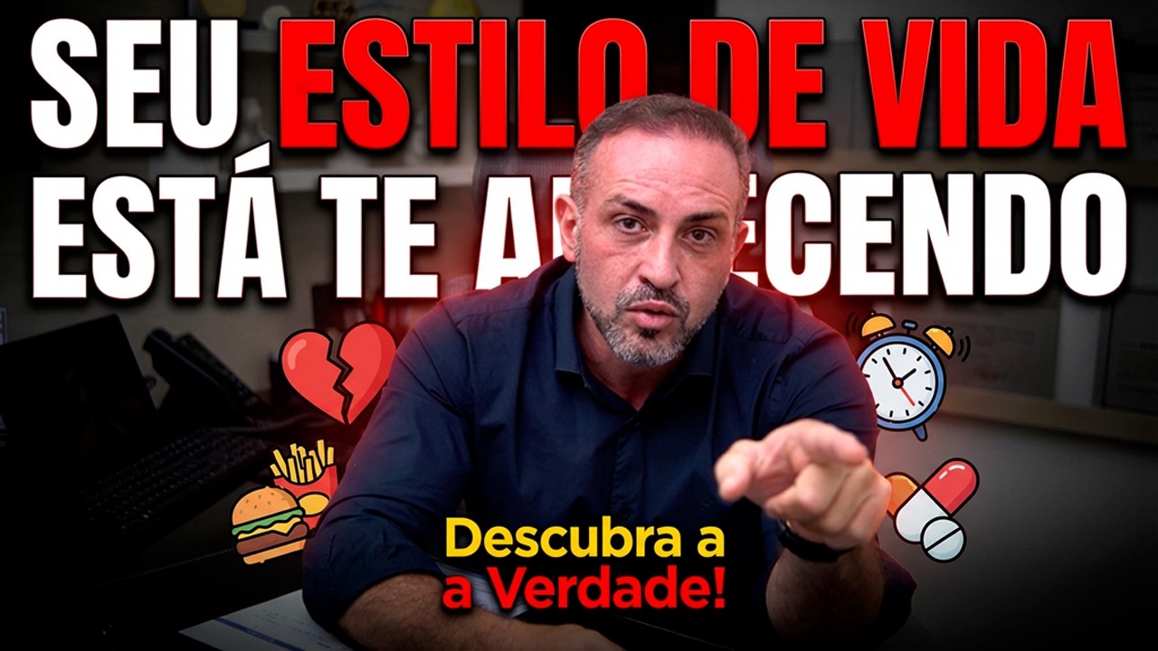 O estilo de vida moderno está te adoecendo e você não está percebendo | Dr Michel Castilho