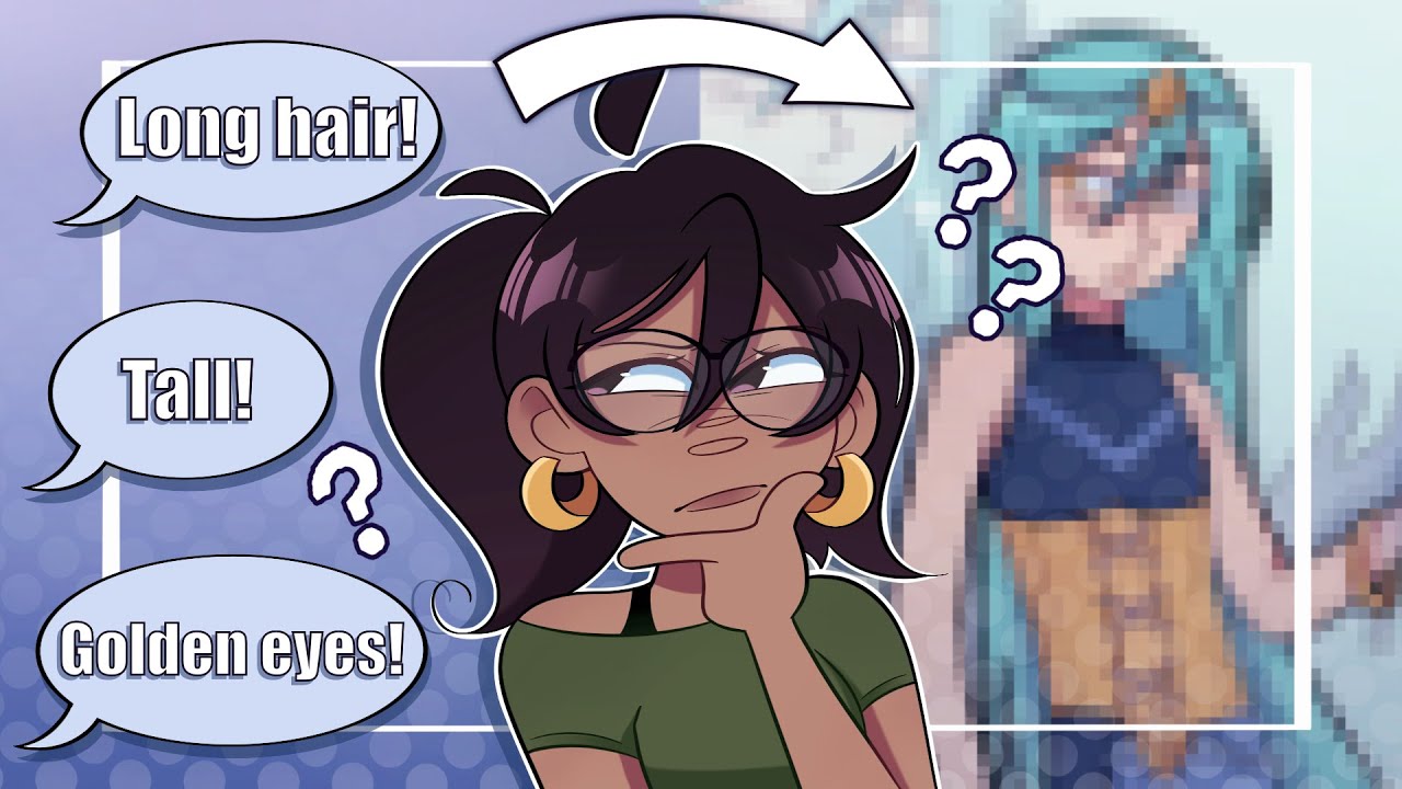 Drawing your OCs using descriptions ONLY!! // art + commentary