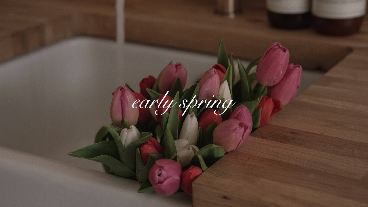 early spring | tulips, chocolate nest eggs and the wind in the willows🌷 [silent vlog]