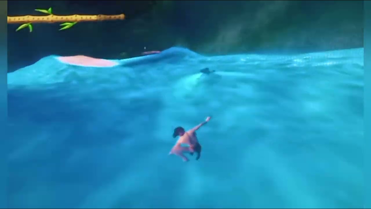 Tarzan Freeride: Surf For Terk (PS2 Gameplay) 