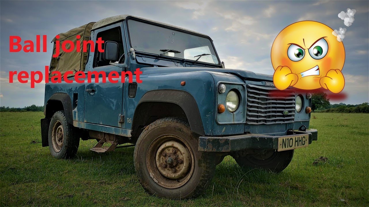 Land Rover Defender steering drop arm ball joint replacement - how NOT to do it!