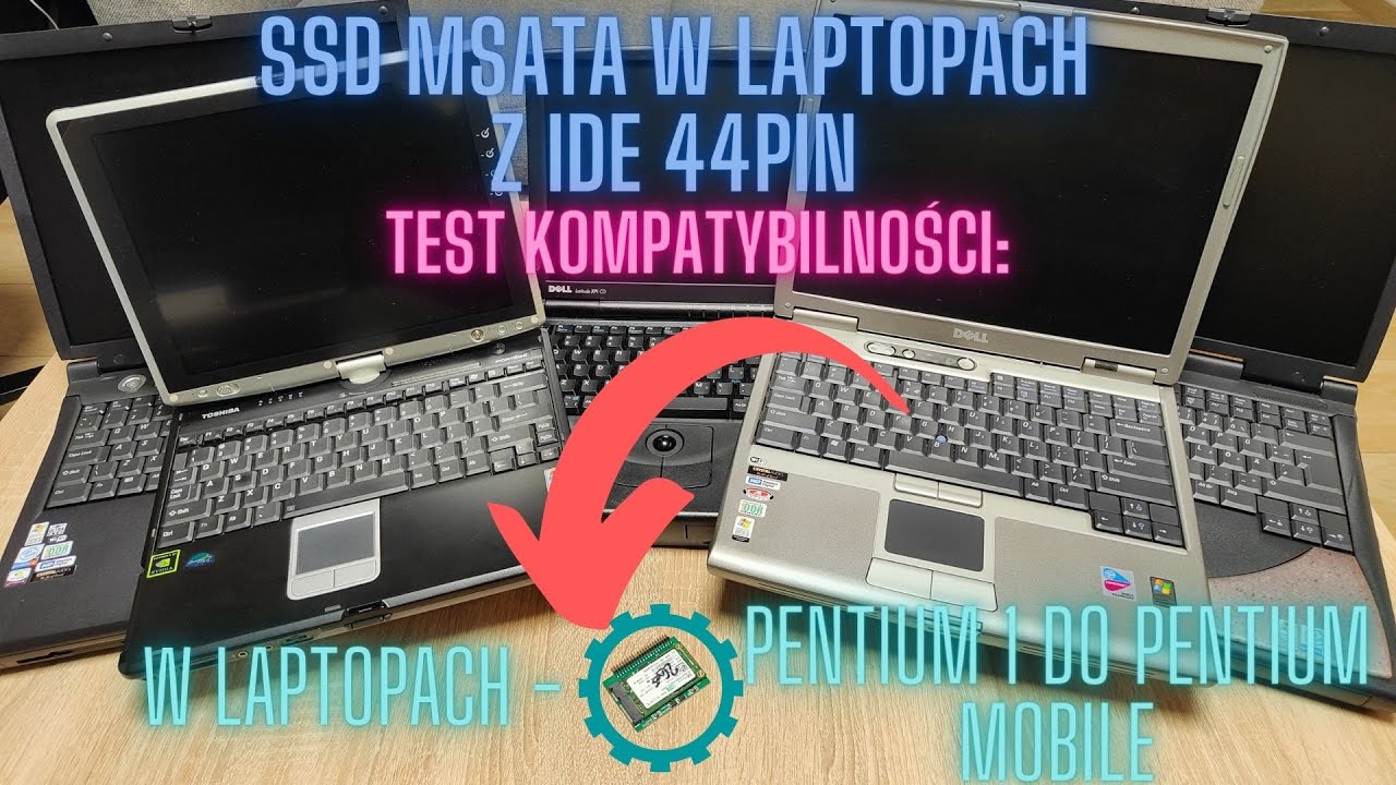 M-sata SSD w przelotce IDE 44 PIN - test kompatybilności IDE M-sata SSD