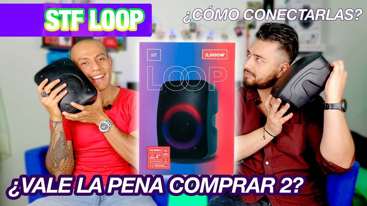 STF Loop - Cómo conectar 2 Bocinas Bluetooth