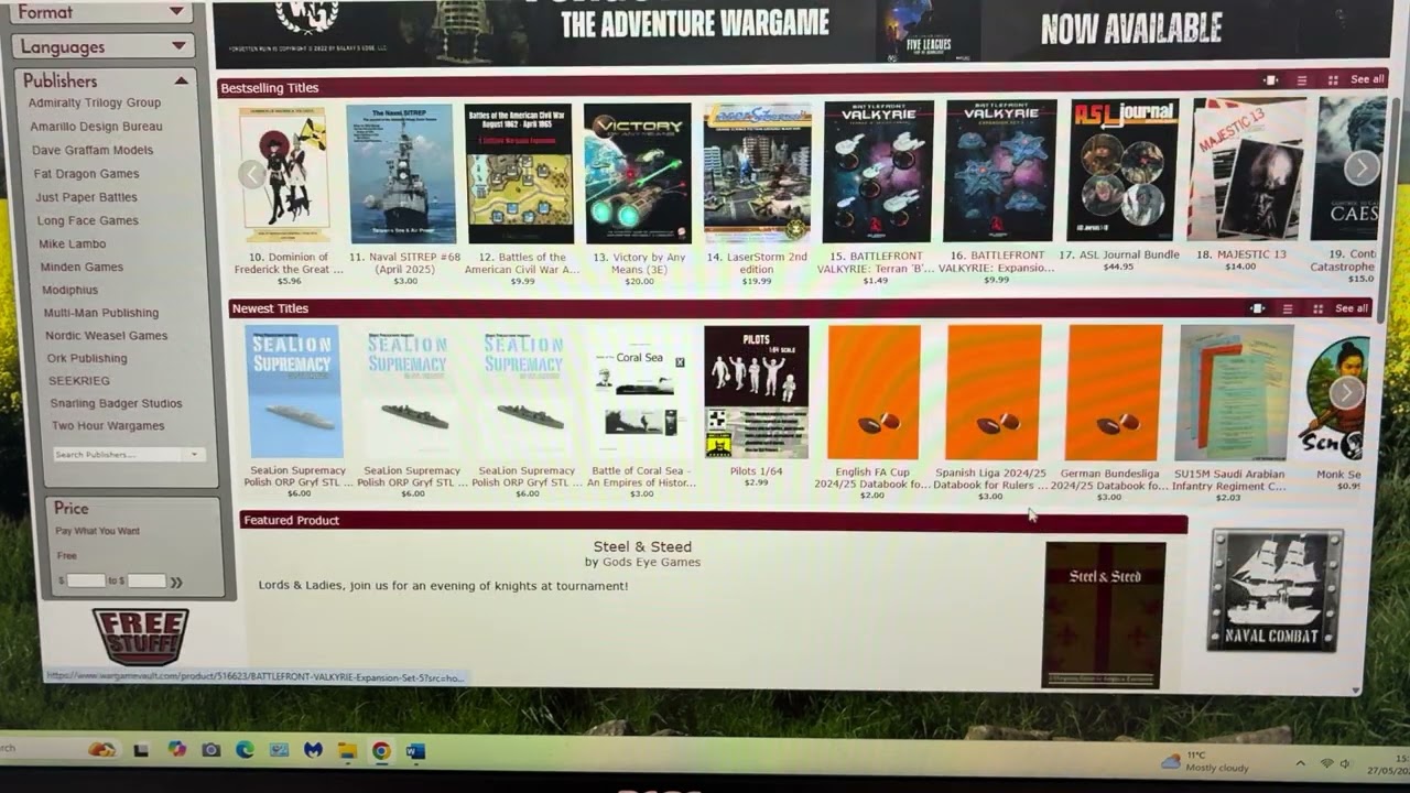 What is Wargame Vault (.com)?