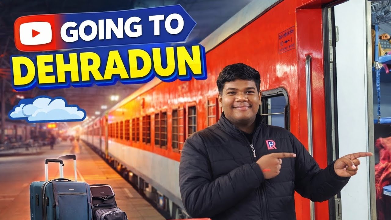 Going to dehradun with my friend 😋
