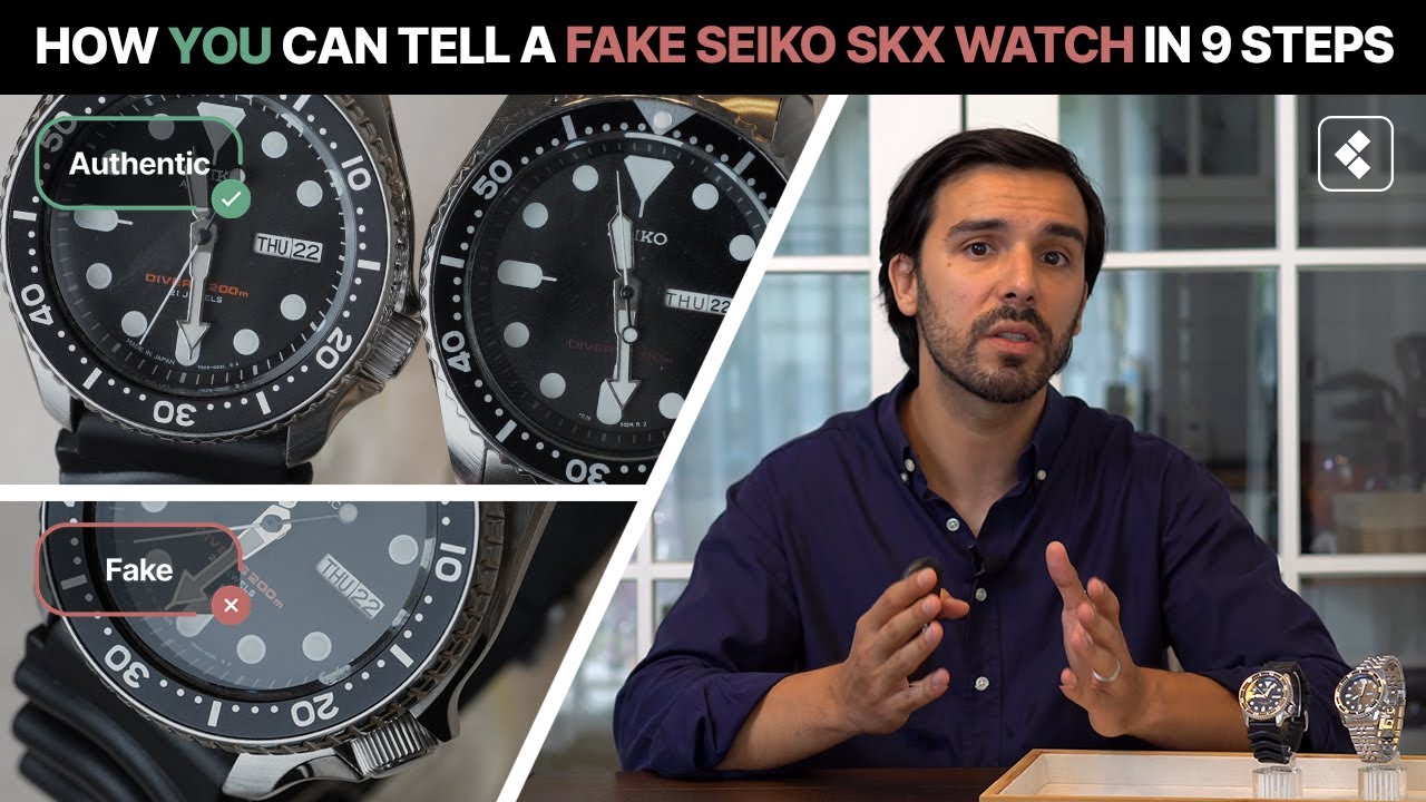 ПОДДЕЛЬНЫЕ SEIKO: Эксперт рассказывает, на что обратить внимание (2025)