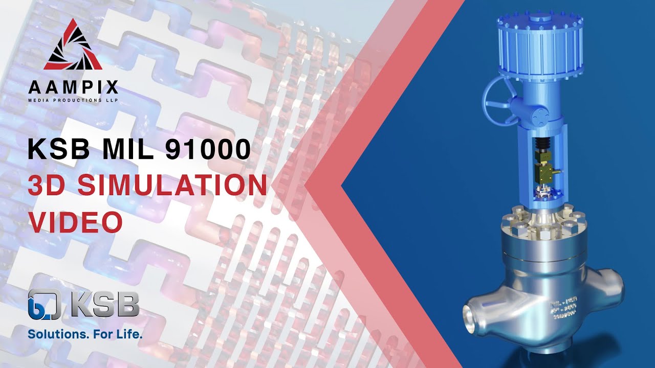 3D Simulation Video for KSB MIL 91000
