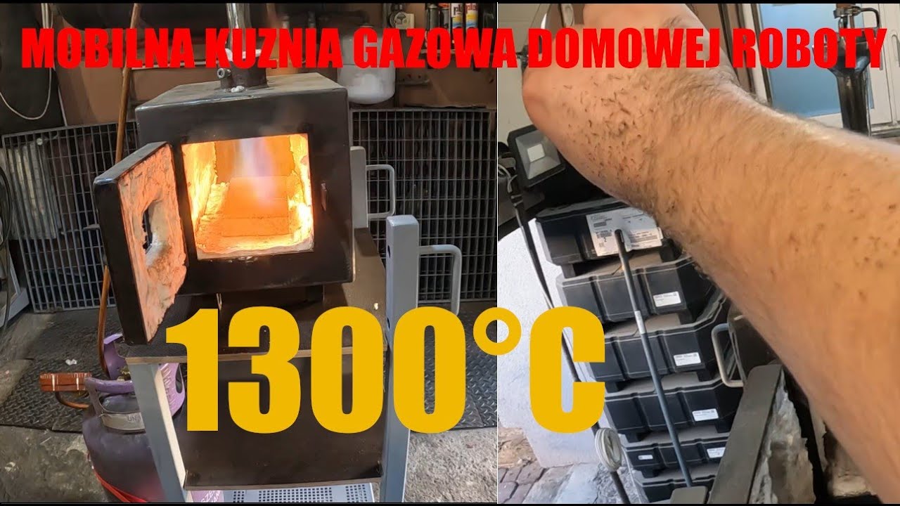 Mobilna Kuźnia Gazowa Domowej Roboty | Kończymy Stół Spawalniczy