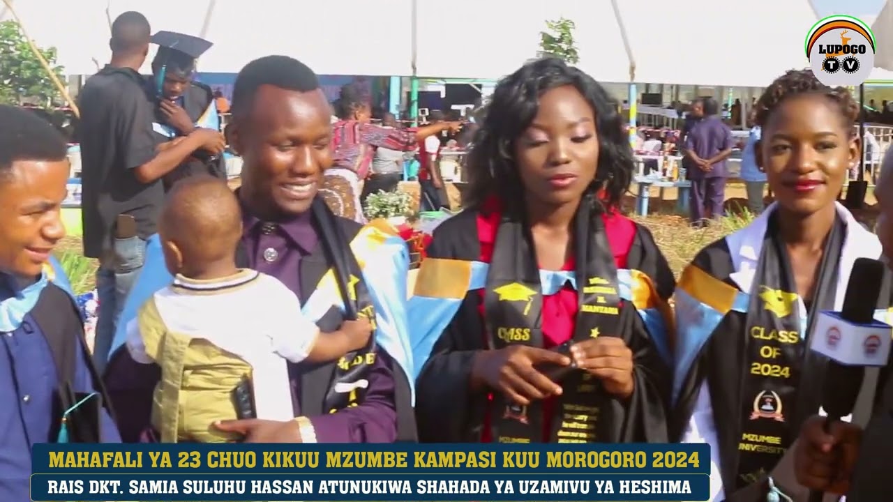 MAHAFALI YA 23 CHUO KIKUU MZUMBE KAMPASI KUU YA MOROGORO 2024/MGENI MAALUMU NI MHE. RAIS DKT. SAMIA