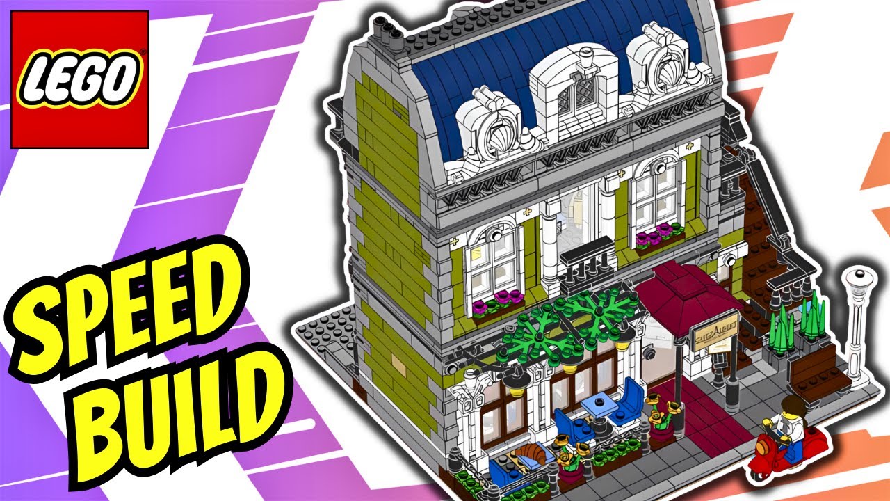 LEGO Parisian Restaurant 10243 | Speed Build