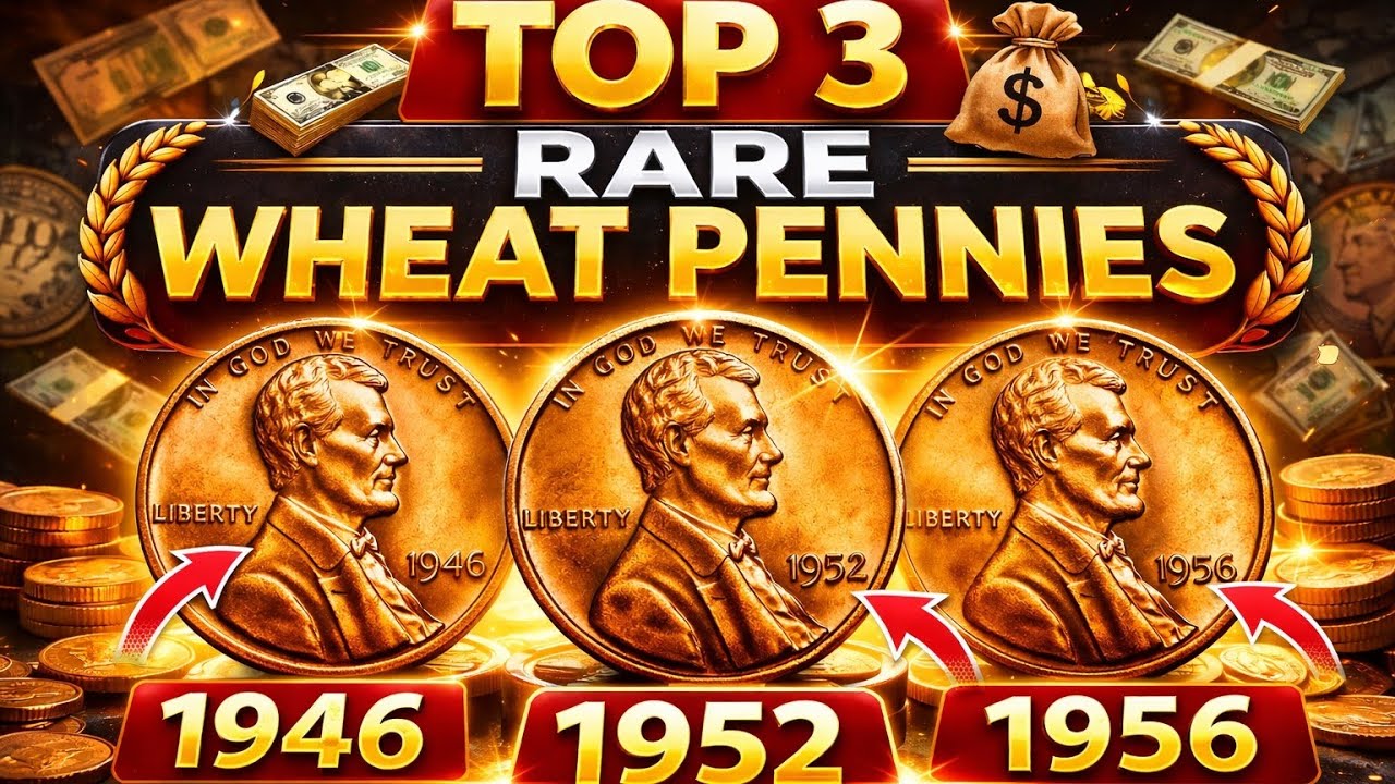 Top 3 Rare Wheat Pennies — Even in Poor Condition, Astonishing Value 